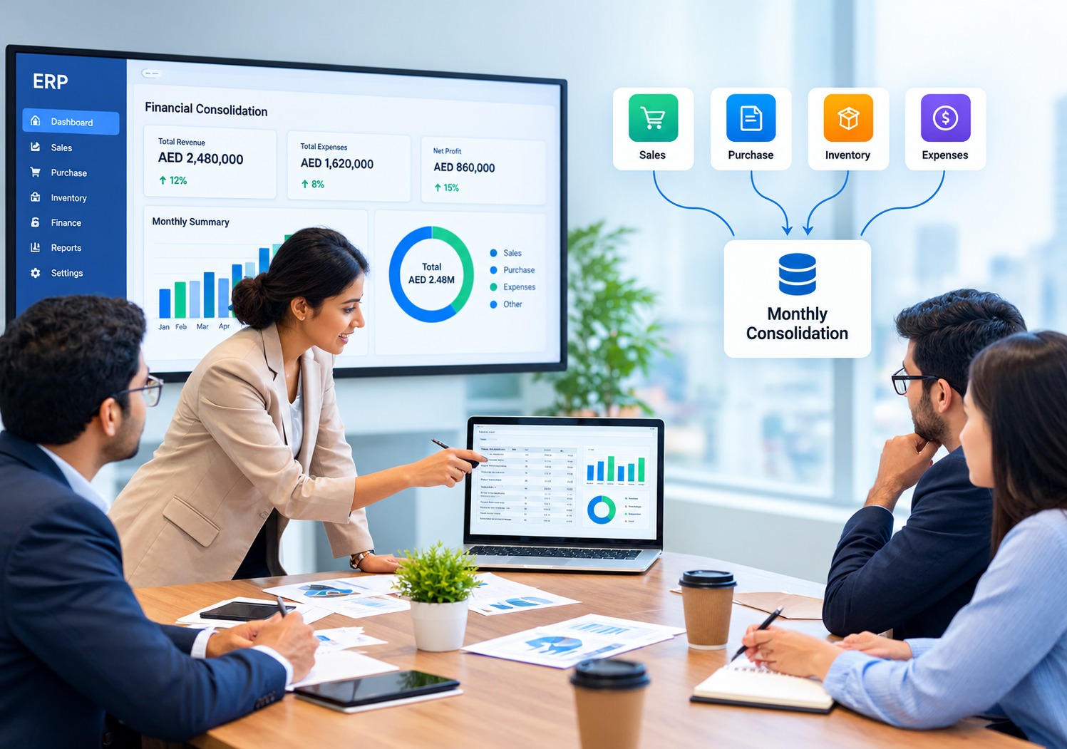 erp-system-india-multi-branch-financial-reporting